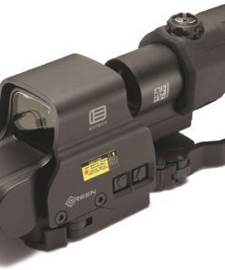 EOTech EXPS2-0 Holographic Hybrid Sight II 68 MOA Circle with 1 MOA Dot Green Reticle with G33 3X Magnifier and Switch to Side QD mount Matte